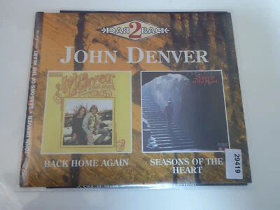 JOHN DENVER : Back Home Again / Seasons Of The Heart  > EX (2CD) - Bild 1 von 3