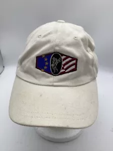 Ashworth (Ryder Cup) Beige Adjustable Cotton Canvas Vintage Golf Cap H4 - Picture 1 of 4