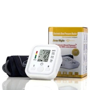 RDRKR Upper Arm Electronic Blood Pressure Monitor with Voice Broadcast Function - Picture 1 of 9