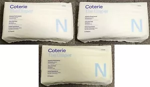 Coterie Diapers Size NB (Total of 93 Disposable Diapers) New in Packaging - Picture 1 of 5