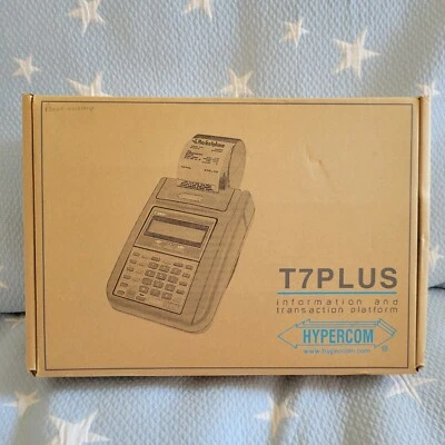 Hypercom T7Plus Debit Credit Card Machine Terminal - Image 1 of 4