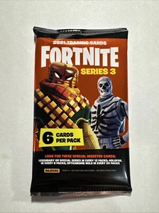 2021 Panini Fortnite Series 3 Factory Sealed Mega Box Pack! Midas? 6 Cards Per - Zdjęcie 1 z 2