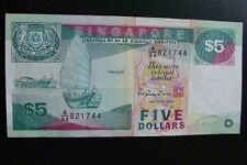 Singapore 5 Dollars 1989 Crisp 