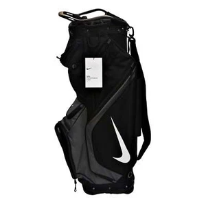 Nike Performance Cart Golf Bag Black-Gray-White 14 Slot Dividers - Picture 1 of 8