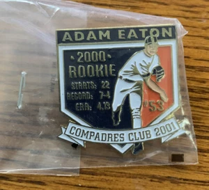 Adam Eaton 2000 Rookie San Diego Padres 2001 Compadres Club Lapel Pin New - Picture 1 of 1