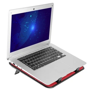 14 Inch Notebook-Kühler Laptop-Lüfter Aus Metallblech Laptop-Kühlkissen - Afbeelding 1 van 12