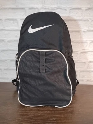 Nike Swoosh Backpack XL Black School Sports Travel Black Gym Ball Bag - Image 1 of 4
