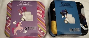 CareUs Menge 2 Erste-Hilfe-Sets ~ 21 Stück in jedem NEU - Bild 1 von 3