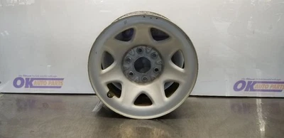 17 GMC SIERRA 1500 17X8 WHEEL RIM 7 SPOKE SILVER - Image 1 of 4