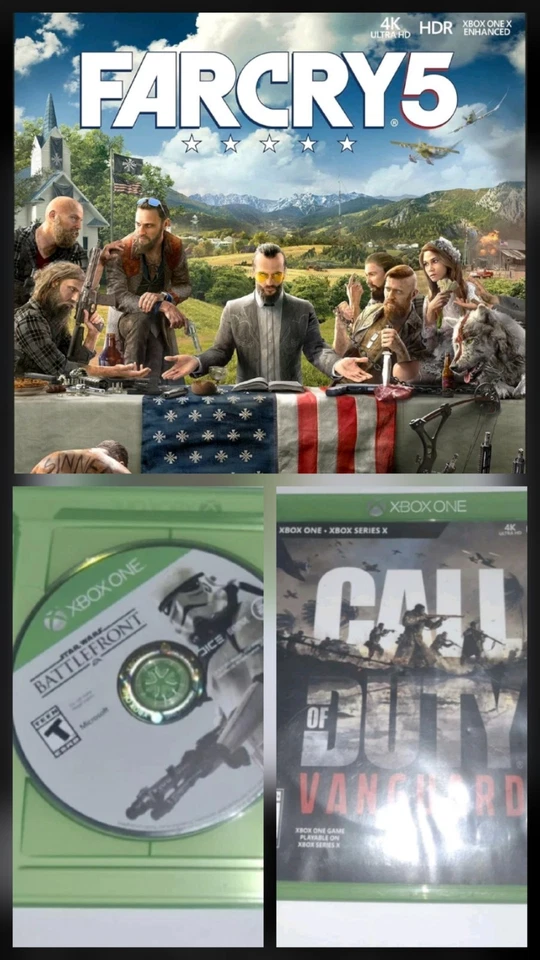 Xbox One Games, Bundle Of 3 - Image 1 of 1