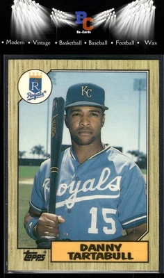 1987 Topps Traded #120T Danny Tartabull Limited Edition (Tiffany) - Image 1 of 2