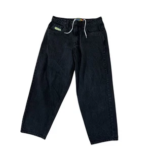 Empyre Relaxed Loose Fit Grunge Baggy 90’s Jeans Black Men’s Size 30 Preowned - Picture 1 of 23