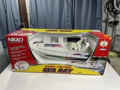 Vintage 1998 NIKKO SEA RAY Remote Control RC Boat RDC-19053 Boat With Battery - Image 1 of 3