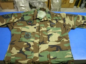 USAF BDU SHIRT/COAT COMBAT HOT WEATHER SIZE MEDIUM REGULAR - Picture 1 of 12