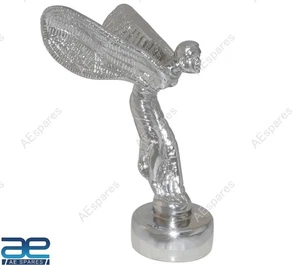 Para Rolls Royce Espíritu de Éxtasis Fantasma Coche Capó Mascota Capucha Ornamento GEc - Imagen 1 de 8