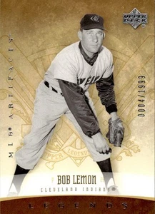 2005 Upper Deck Artifacts #156 Bob Lemon #/1999 - Bild 1 von 2