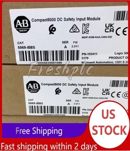 Allen Bradley 5069-IB8S Ser A Compact5000 DC Safety Input Module New - Picture 1 of 4