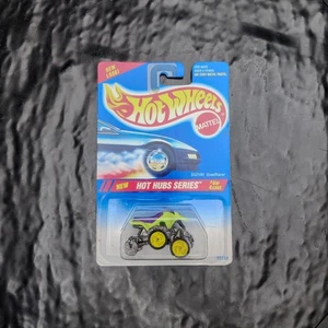 Hot Wheels Suzuki Quadracer Assembly Error 1995 Hot Hubs #311 ATV Diecast 🚗 - Picture 1 of 8