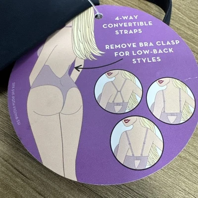 SPANX Very Black Suit Your Fancy Plunge Low Back Thong Bodysuit US Large NWT - Image 1 of 4