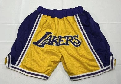 NBA Los Angeles Lakers Basketball Shorts Size S mens Just Don x Mitchell Ness - Image 1 of 4