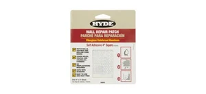 Hyde 09898 Drywall Repair Sheets 4" W X 4" L X 1/4" White - Picture 1 of 4