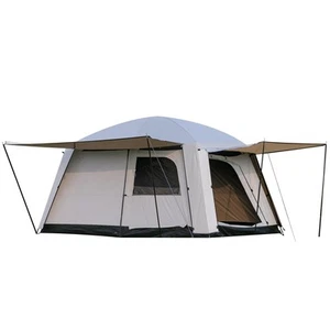 4-6 Person Camping Tent, Large Family Cabin Tents with Porch & Rainfly, Doubl... - Picture 1 of 9