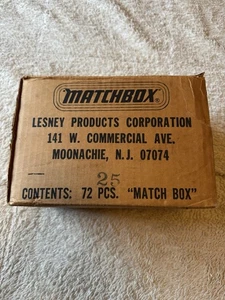 1979 gelbe Matchbox Toyota Celica GT #25 LESNEY, Hong Kong Full Case Stck 72 - Bild 1 von 6