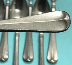 10 Stück Zinn Teelöffel 6 3/8" FAIRFIELD International Zinn - Bild 1 von 7