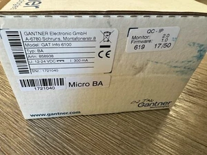 Gantner Electronic GMBH - A-6780 - Model: GAT Info 6100 - Type: BA - Picture 1 of 10
