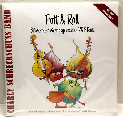 CD - CHARLY SCHRECKSCHUSS BAND - Pott & Roll mit Kochbuch - Bild 1 von 2