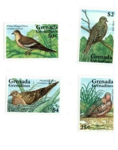 Grenadines 1994 - Birds - Set of 4 Stamps - Scott #1710-3 - MNH - Picture 1 of 1