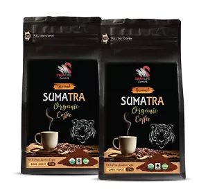 Geschmackstiefe - SUMATRA GEMAHLENER BIO KAFFEE - Kaffeezufriedenheit 2er Pack - Bild 1 von 7