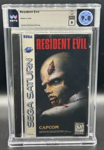 Resident Evil Sega Saturn Jewel Case Longbox Sealed New WATA 9.8 B POP 3 Graded - Picture 1 of 2
