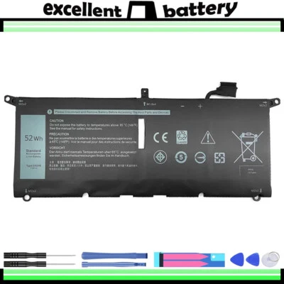 Batería para Dell XPS 13 9370 9380 Series DXGH8 52Wh Foto 1 de 4