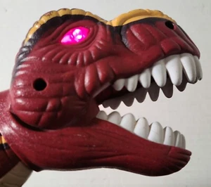 Fisher Price 2005 Imaginext 17" Mega T Rex Dinosaur Dino, Moves, Lights Up, Roar - Picture 1 of 6