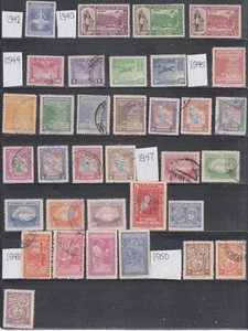 Bolivia 1942-1950 a mint and used airmail collection - Picture 1 of 1
