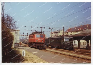 PE Foto Eisenbahn ÖBB BBÖ E-Lok 1040.14 Wien Penzing 14.4.1980 (A899) - Bild 1 von 2