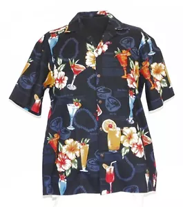 Hawaiian Shirt Made In Hawaii USA Size Large 410-3351 Overstock Closeout - Picture 1 of 2