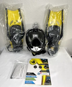 Body Glove Aire Full Face Snorkel Set Small/Medium New - Picture 1 of 4