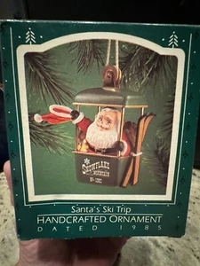 1985 Hallmark Snowflake Mountain Ornament - Picture 1 of 5