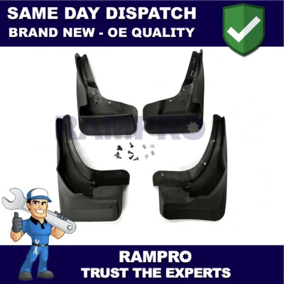 Tailored Mud Flaps Set of 4 For Mercedes Benz ML350 ML300 2012-2015 Rampro - Image 1 of 4