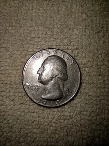 1974 D ERROR CIRCULATED WASHINGTON QUARTER FILLED MINT 'D' - Picture 1 of 3