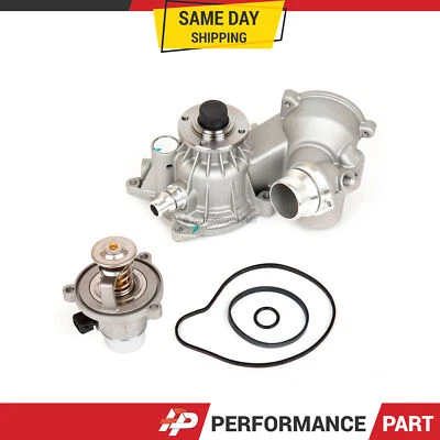 Water Pump Thermostat Fit 06-10 BMW 550I 650I 650CI 750I 750LI X5 4.8L - Image 1 of 4