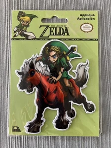 Nintendo Legend of Zelda Iron-on Applique Patch MALON RIDING EPONA - Picture 1 of 2