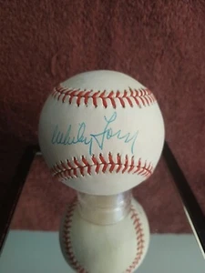 Whitey Ford Signed OAL Baseball with Display Case (PSA) - Picture 1 of 3