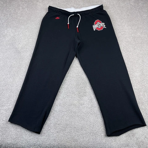 Ohio State Buckeyes Pants Mens Extra Large Black Nike Sweatpants Drawstring Cover