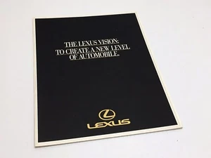 Lexus LS 400 ES 250 1990 marca lanzamiento línea completa folleto - Imagen 1 de 1