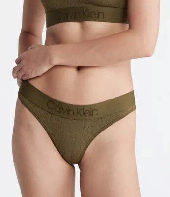 NwT Calvin Klein Women's(SMALL) Intrinsic Thong QF7287-701 - Image 1 of 4