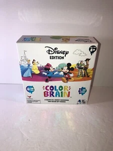Color Brain Edición Disney Juego de Mesa Divertido Cuestionario Familiar Adivinar Sellado - Imagen 1 de 7
