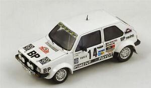 1:43 Spark Vw Golf Mk1 N.14 Retired Monte Carlo 1980 J-L.Therier-M.Vial S3210 Mo